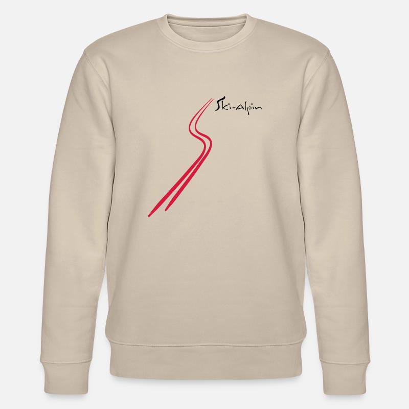 ski alpin - Sweat bio CHANGER Stanley/Stella Unisexe - beige