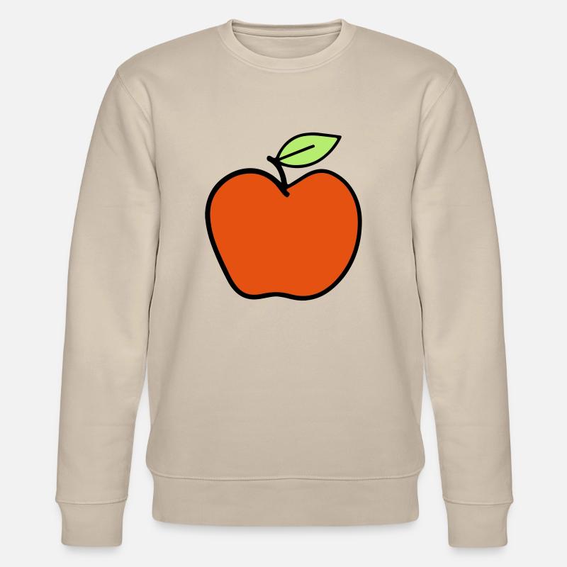 apple1 - Stanley/Stella Unisex Bio-Sweatshirt CHANGER  - Beige