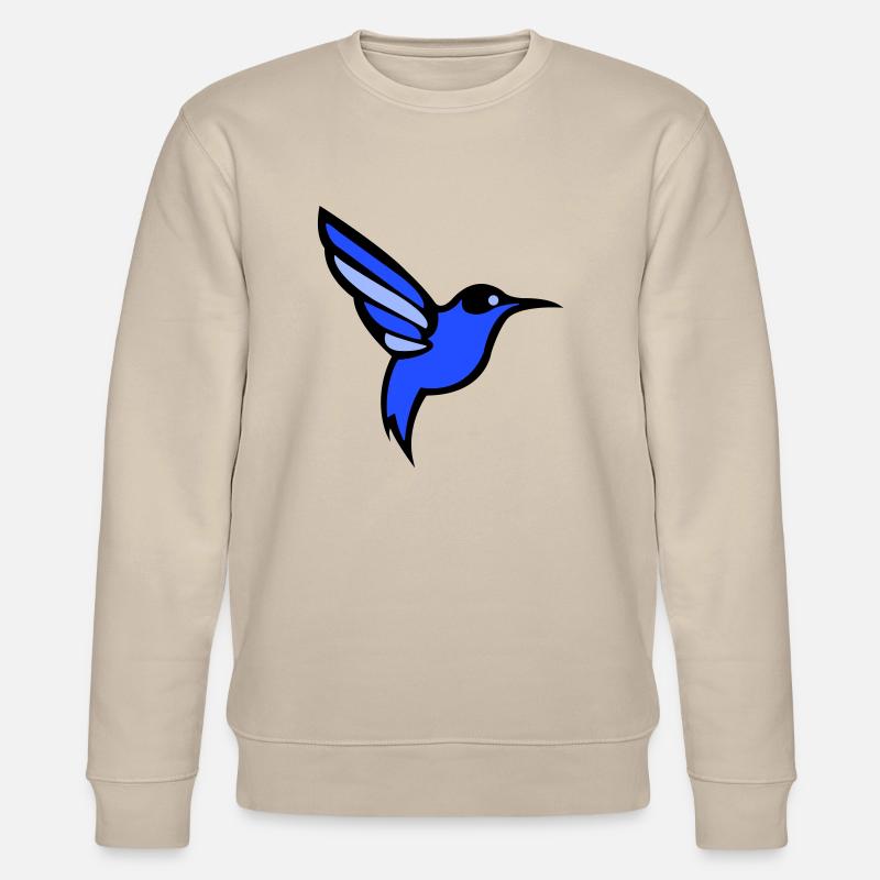 kolibri vogel - Stanley/Stella Unisex Bio-Sweatshirt CHANGER  - Beige