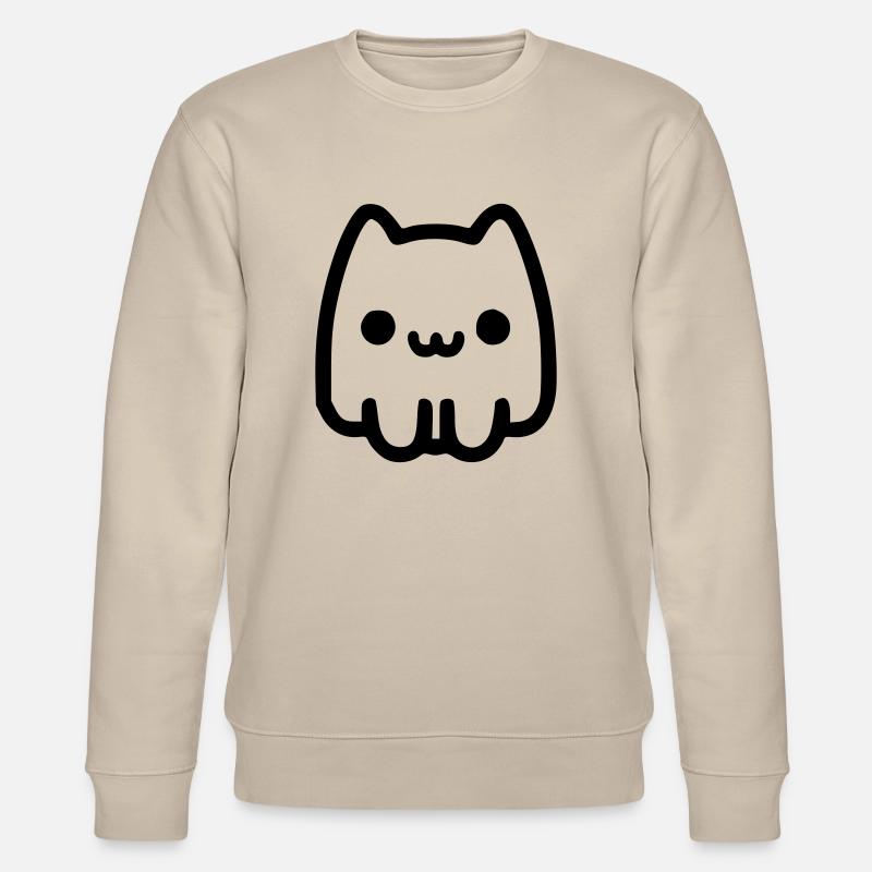 Geisterkatze - Stanley/Stella Unisex Bio-Sweatshirt CHANGER  - Beige