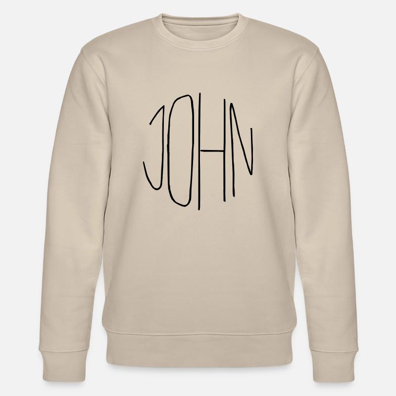 John - Sweat bio CHANGER Stanley/Stella Unisexe - beige
