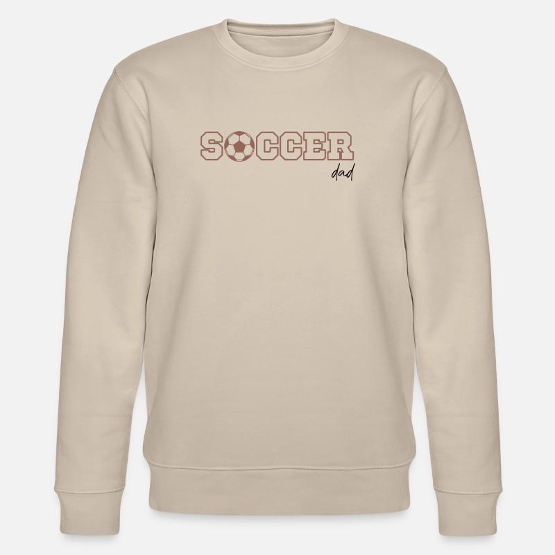 soccer dad - Stanley/Stella CHANGER Unisex Organic Sweatshirt - beige