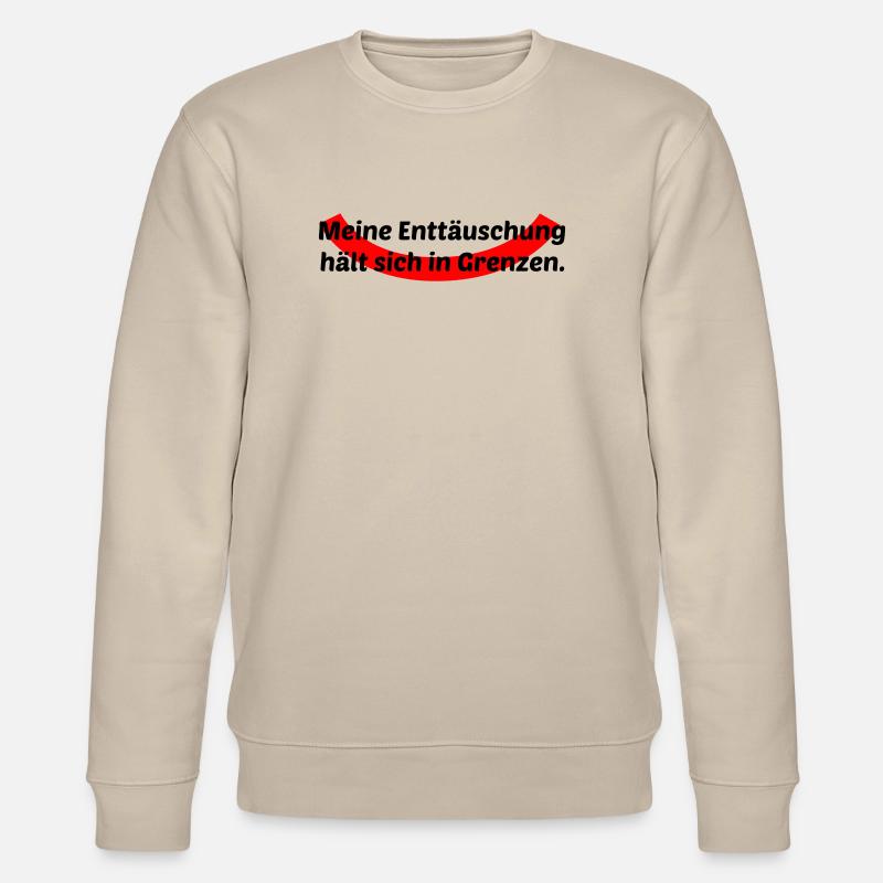 Enttäuschung in Grenzen - Stanley/Stella Unisex Bio-Sweatshirt CHANGER  - Beige