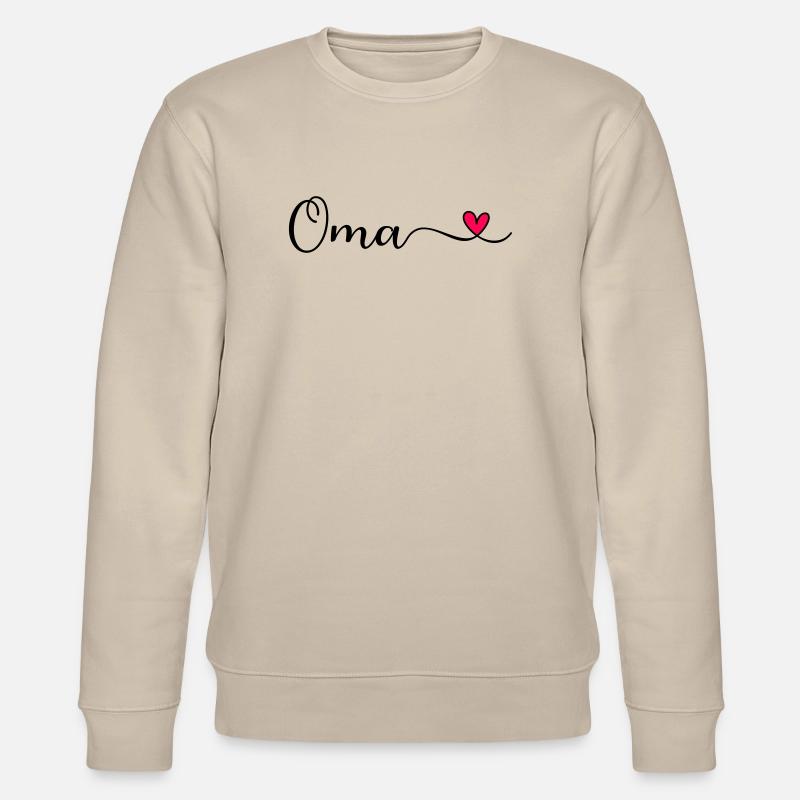 Oma - Stanley/Stella Unisex Bio-Sweatshirt CHANGER  - Beige