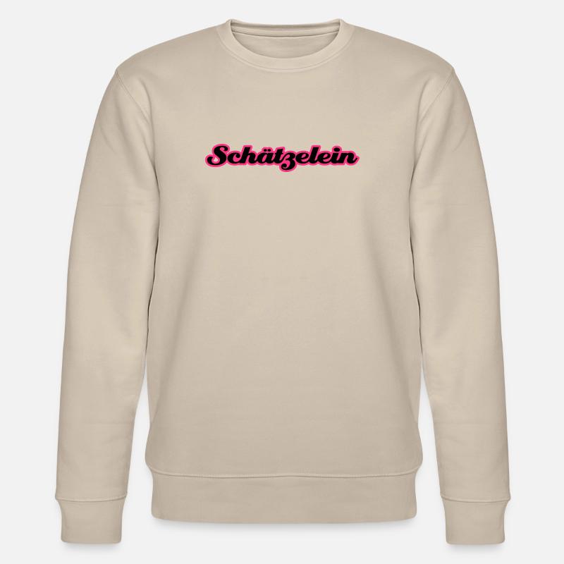 Schätzelein | Schatz | Schätzchen - Sweat bio CHANGER Stanley/Stella Unisexe - beige