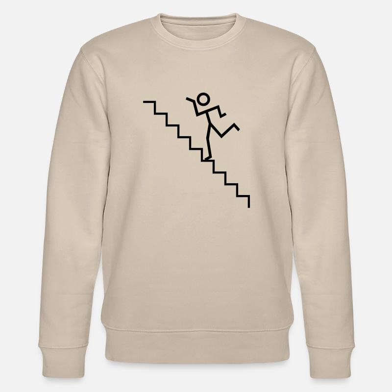 stair dance - Stanley/Stella Unisex Bio-Sweatshirt CHANGER - Beige