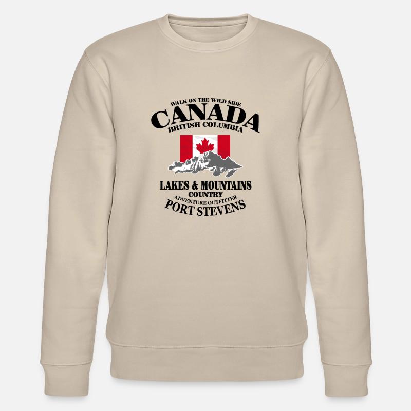 Canada - Kanada - Stanley/Stella Unisex Bio-Sweatshirt CHANGER  - Beige