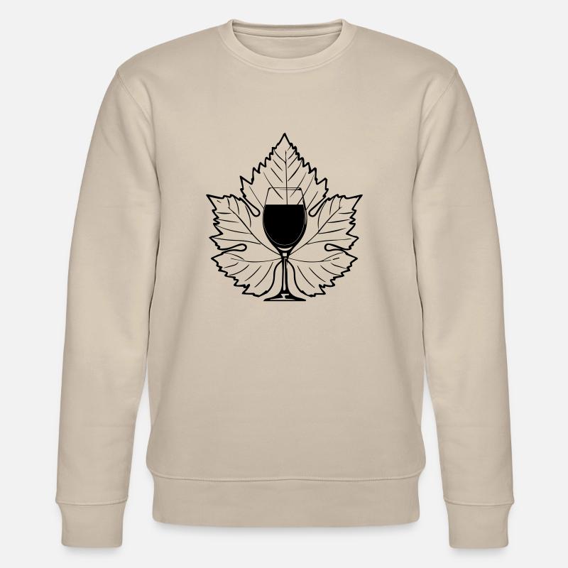 Wine grapes - Stanley/Stella CHANGER Unisex Organic Sweatshirt - beige