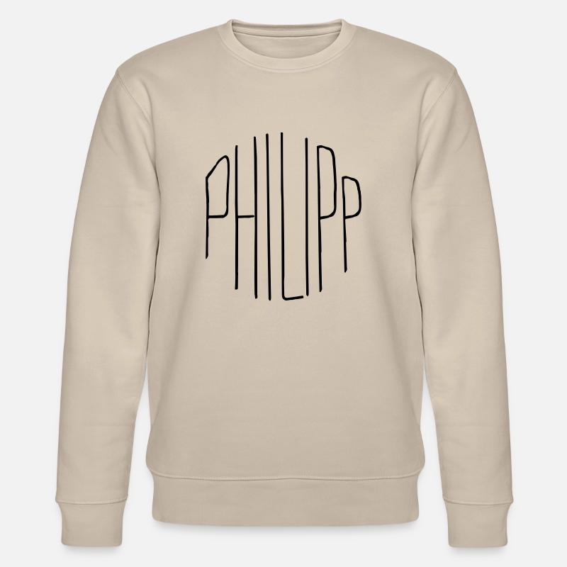 Philipp - Stanley/Stella Unisex Bio-Sweatshirt CHANGER  - Beige