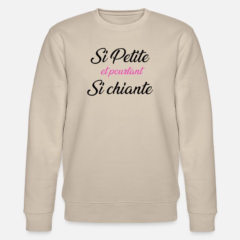 so klein und doch so langweilig - Stanley/Stella Unisex Bio-Sweatshirt CHANGER - Beige