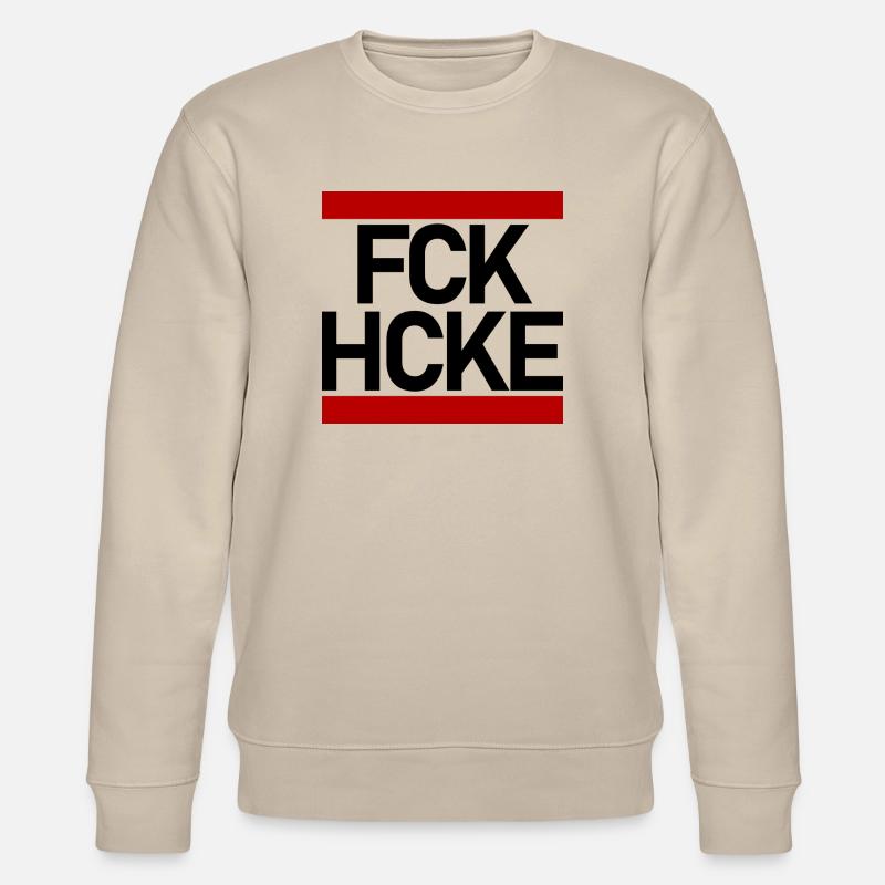 FCK HCKE - Stanley/Stella Unisex Bio-Sweatshirt CHANGER  - Beige