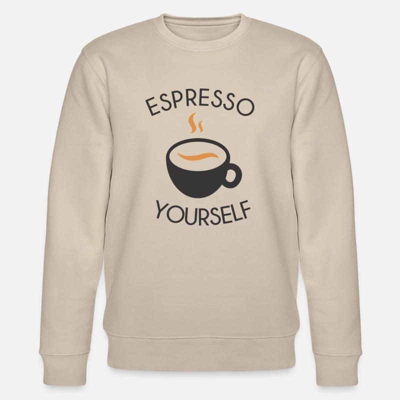 espresso vous-même - Sweat bio CHANGER Stanley/Stella Unisexe - beige