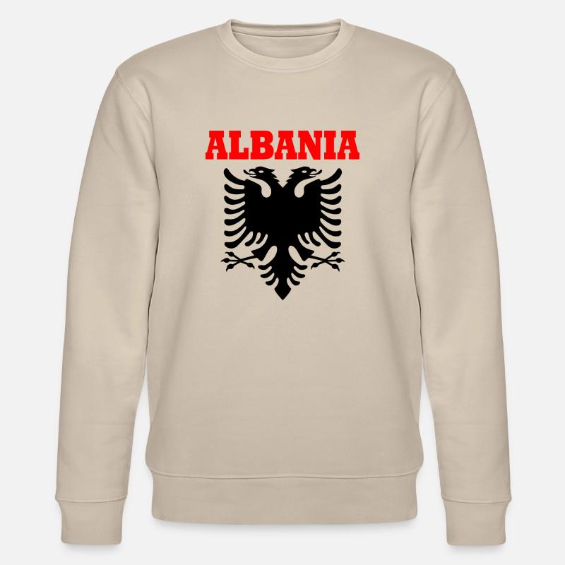 albania - Stanley/Stella Unisex Bio-Sweatshirt CHANGER - Beige