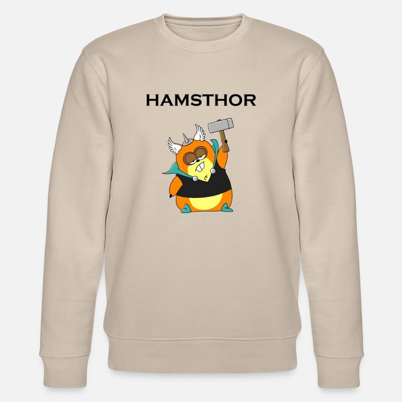 Hamsthor - Stanley/Stella Unisex Bio-Sweatshirt CHANGER  - Beige
