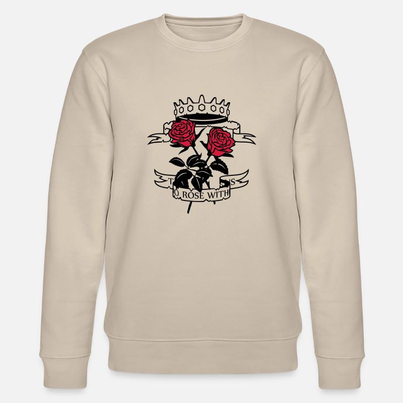 There is no rose.. - Stanley/Stella Unisex Bio-Sweatshirt CHANGER  - Beige