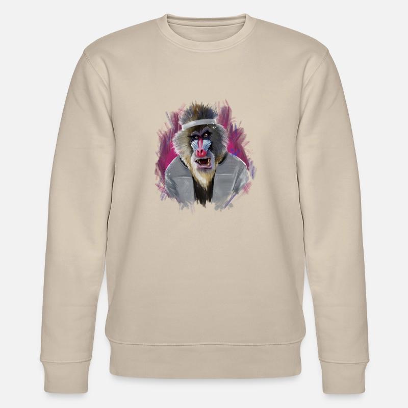 Mandrill - Stanley/Stella Unisex Bio-Sweatshirt CHANGER  - Beige