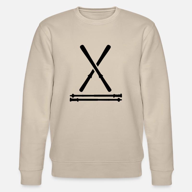 Ski - Sweat bio CHANGER Stanley/Stella Unisexe - beige