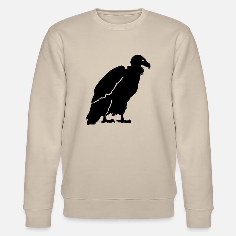 Vautour - Sweat bio CHANGER Stanley/Stella Unisexe - beige