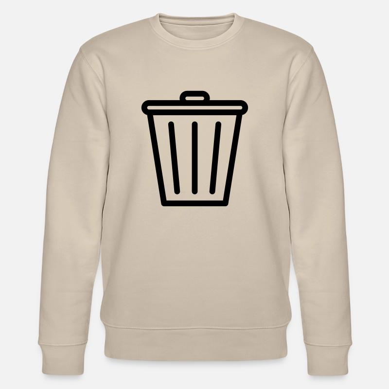 Mülleimer - Stanley/Stella Unisex Bio-Sweatshirt CHANGER  - Beige