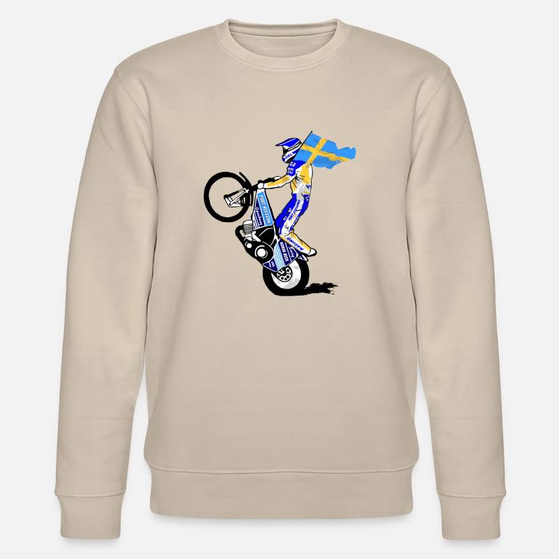 Speedway Driver - Sweden - Stanley/Stella Unisex Bio-Sweatshirt CHANGER  - Beige