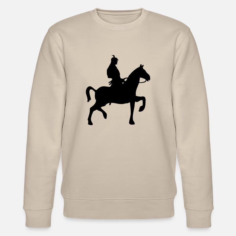 Cavalier samouraï - Sweat bio CHANGER Stanley/Stella Unisexe - beige