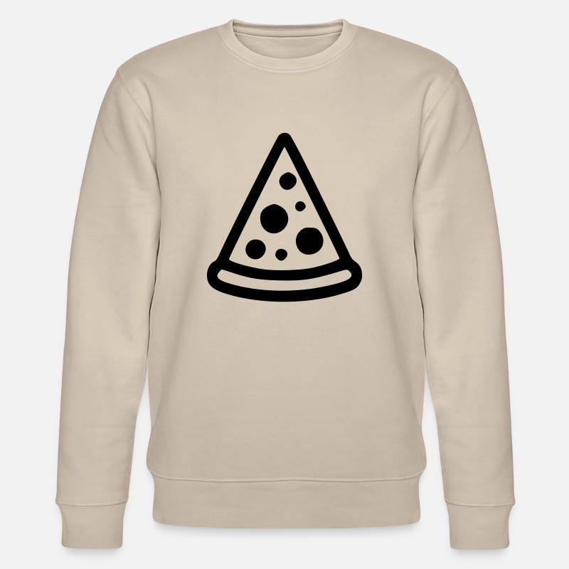 Pizza - Stanley/Stella Unisex Bio-Sweatshirt CHANGER  - Beige