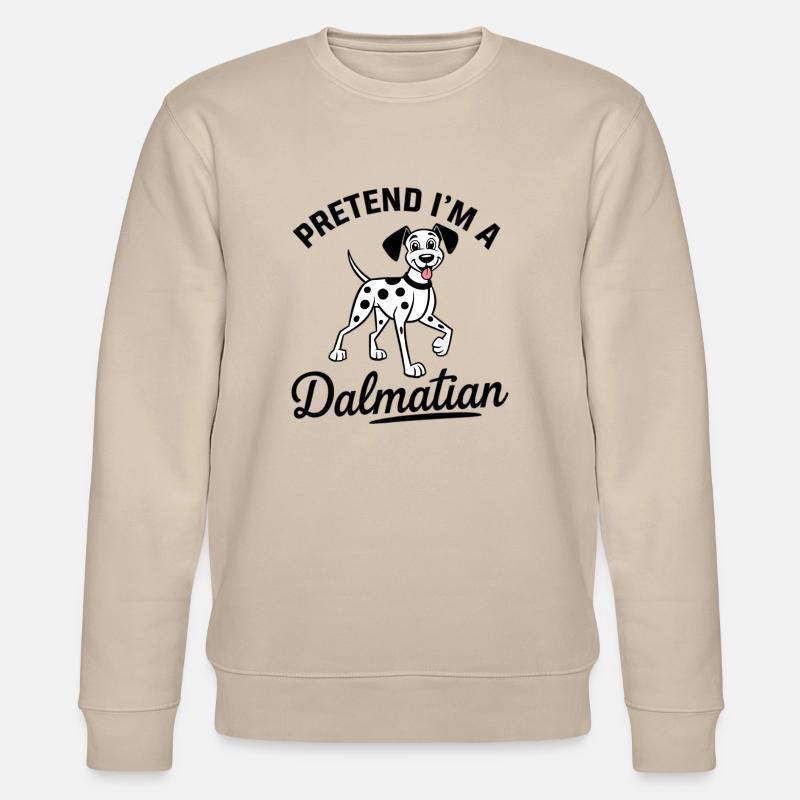 Faire semblant d’être un dalmatien - Sweat bio CHANGER Stanley/Stella Unisexe - beige