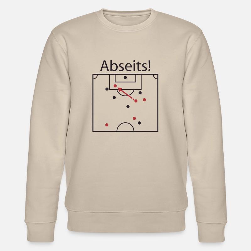 Abseits Erklärung - Stanley/Stella Unisex Bio-Sweatshirt CHANGER  - Beige