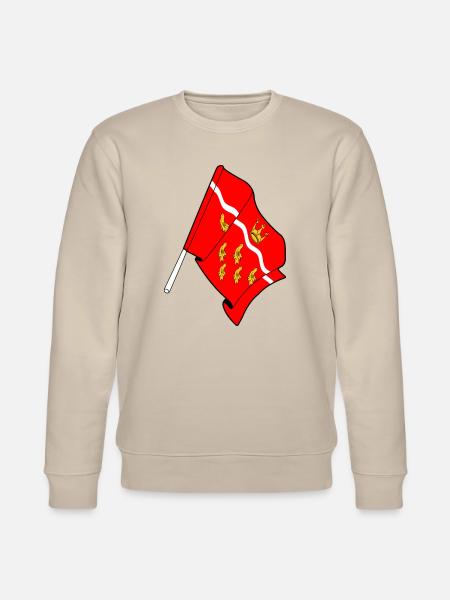 Drapeau de l’East Sussex - Sweat bio CHANGER Stanley/Stella Unisexe - beige