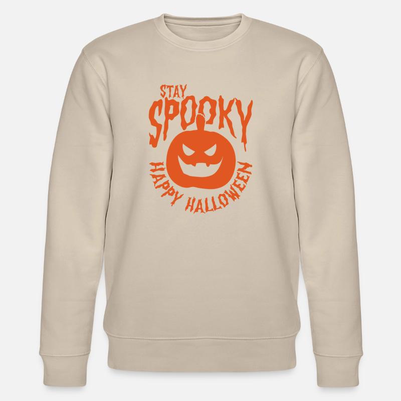 Restez effrayant Citrouille d’Halloween - Sweat bio CHANGER Stanley/Stella Unisexe - undefined