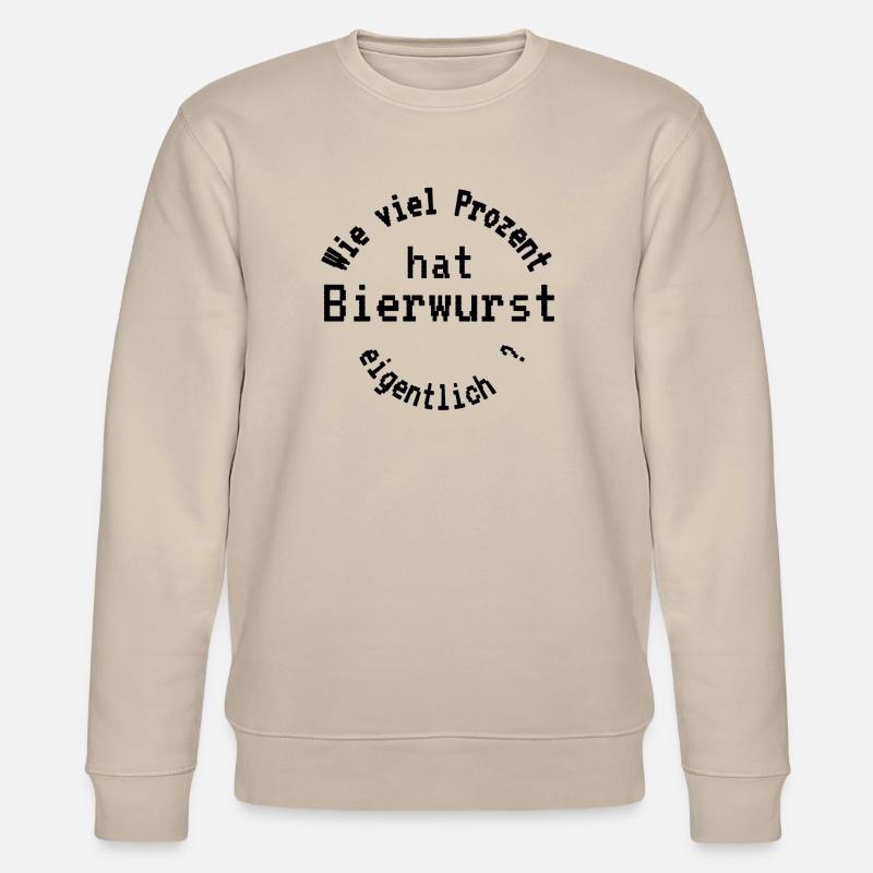 Bierwurst - Stanley/Stella Unisex Bio-Sweatshirt CHANGER  - Beige
