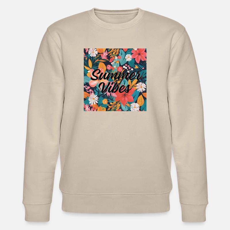 Summer Vibes - Stanley/Stella Unisex Bio-Sweatshirt CHANGER  - Beige
