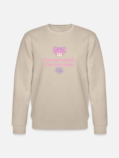 Polly Pocket™ Slogan With Logo - Felpa ecologica unisex CHANGER di Stanley/Stella - beige
