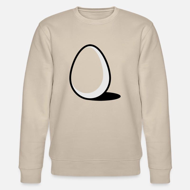 Ein Ei - Stanley/Stella Unisex Bio-Sweatshirt CHANGER  - Beige
