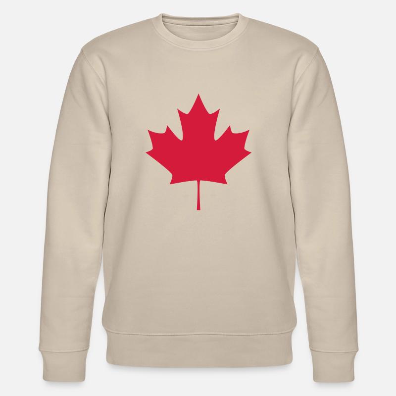 drapeau_canada2 - Sweat bio CHANGER Stanley/Stella Unisexe - beige