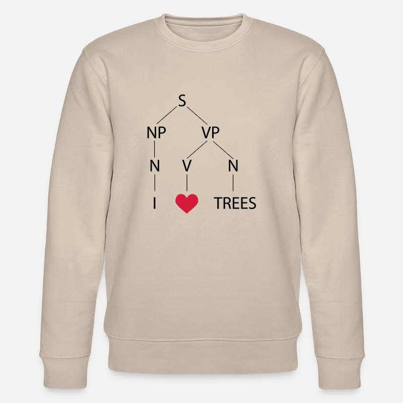 Syntaxbaum - Stanley/Stella Unisex Bio-Sweatshirt CHANGER  - Beige