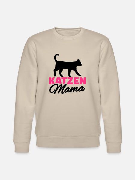 Katze - Stanley/Stella Unisex Bio-Sweatshirt CHANGER  - Beige