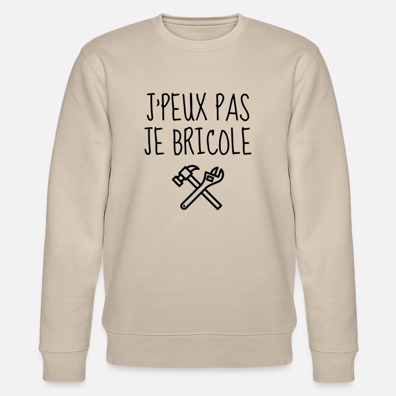 Bricolage / Basteln / Handwerker / DIY - Stanley/Stella Unisex Bio-Sweatshirt CHANGER  - Beige