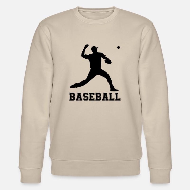baseball - Stanley/Stella Unisex Bio-Sweatshirt CHANGER  - Beige