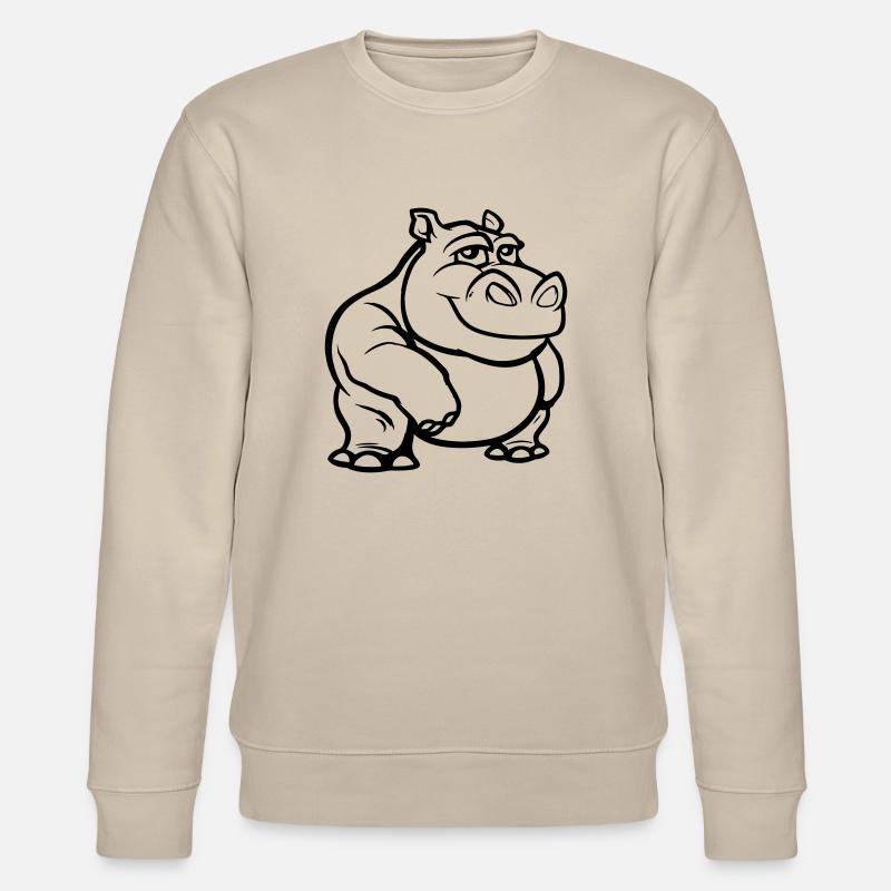 nilpferd - Stanley/Stella Unisex Bio-Sweatshirt CHANGER  - Beige