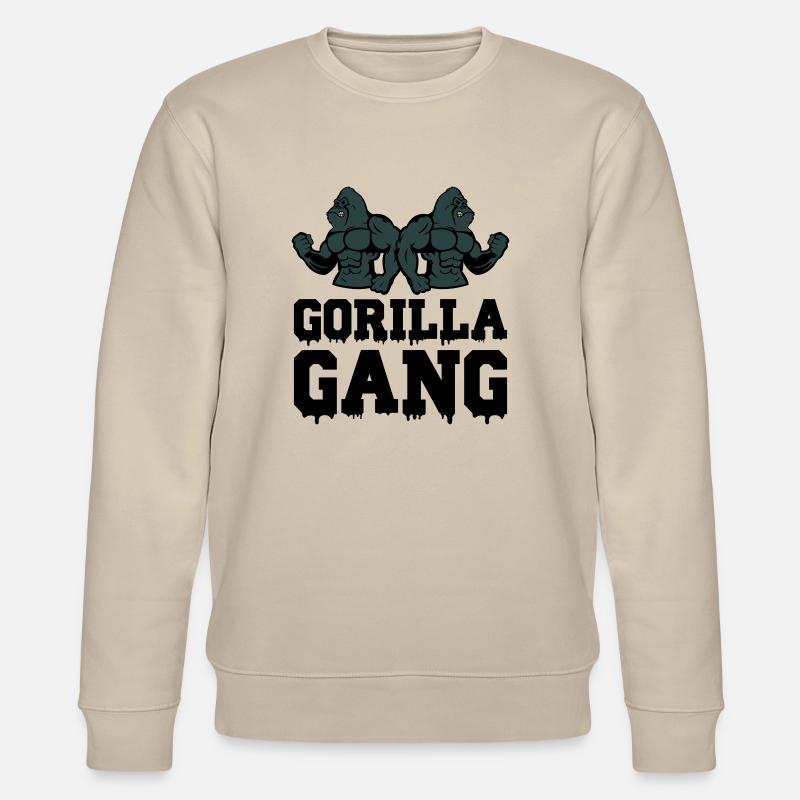 Gang de gorilles - Sweat bio CHANGER Stanley/Stella Unisexe - beige