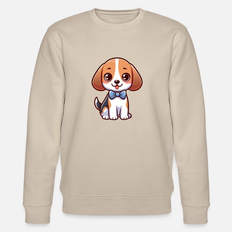 Mignon petit Beagle - Sweat bio CHANGER Stanley/Stella Unisexe - beige