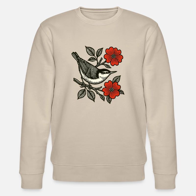 Retro Kleiber - Stanley/Stella Unisex Bio-Sweatshirt CHANGER  - Beige
