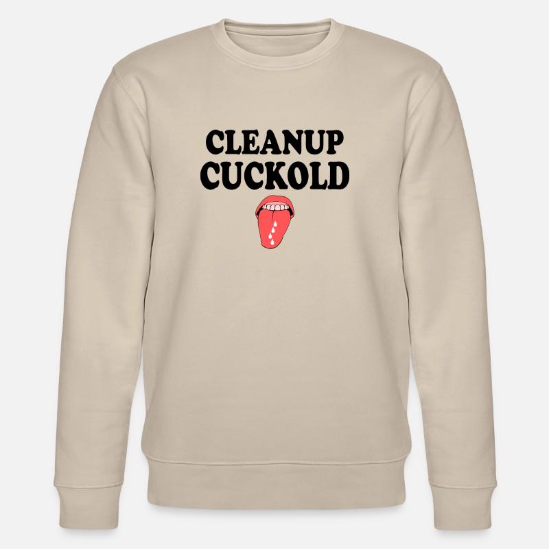 cuckold - Stanley/Stella Unisex Bio-Sweatshirt CHANGER  - Beige