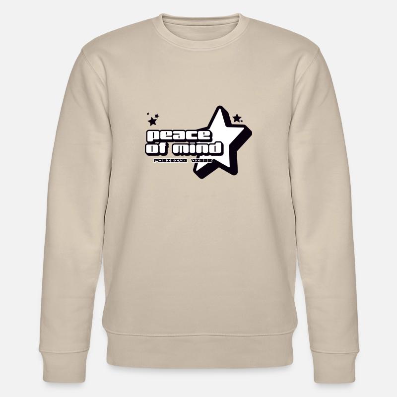 Peace of Mind - Stanley/Stella Unisex Bio-Sweatshirt CHANGER  - Beige