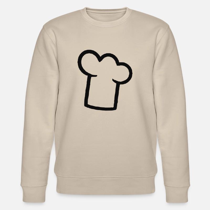 Kochmütze - Stanley/Stella Unisex Bio-Sweatshirt CHANGER  - Beige
