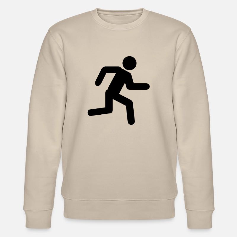 Läufer - Stanley/Stella Unisex Bio-Sweatshirt CHANGER  - Beige