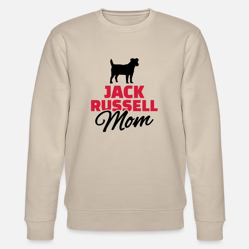 Jack Russell - Stanley/Stella Unisex Bio-Sweatshirt CHANGER  - Beige