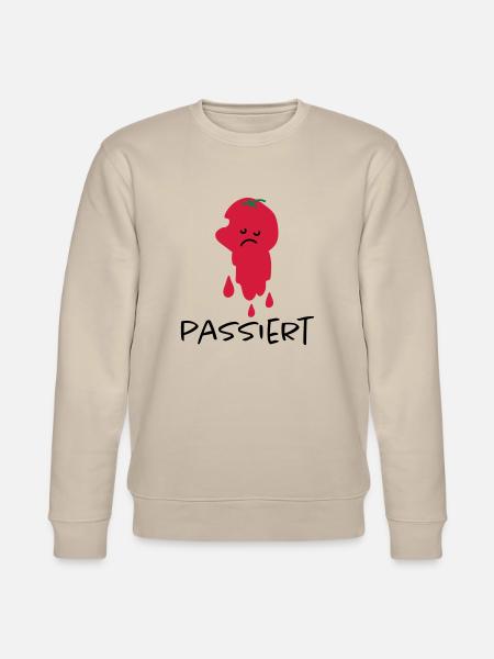 Passierte Tomate - Stanley/Stella Unisex Bio-Sweatshirt CHANGER - Beige