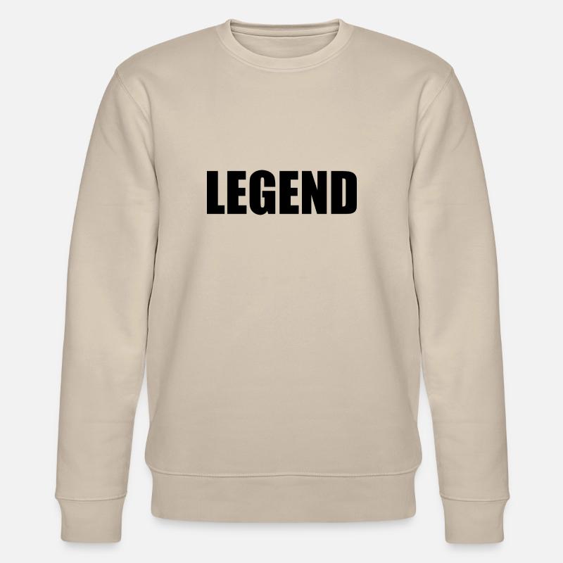 Legend - Stanley/Stella Unisex Bio-Sweatshirt CHANGER  - Beige